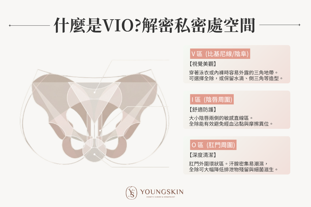 什麼是VIO?解密私密處空間